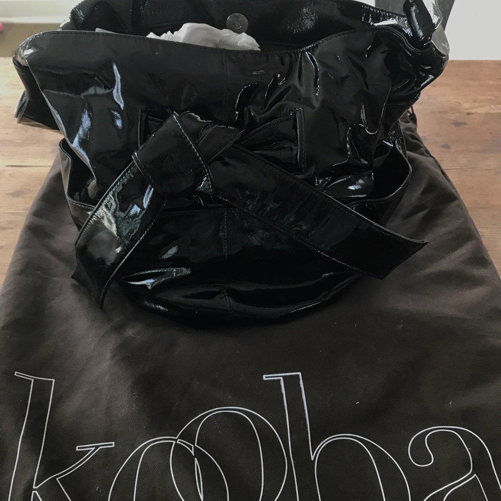 Kooba patent leather bag